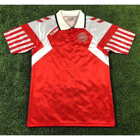 New Arrival Euro Cup Retro Jersey Denmark Home Retro Soccer Jersey