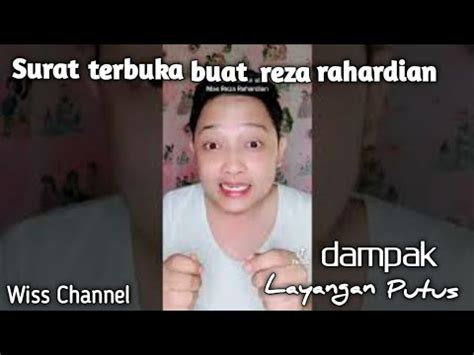 Surat Terbuka Buat Reza Rahardian Dampak Film Layangan Putus YouTube