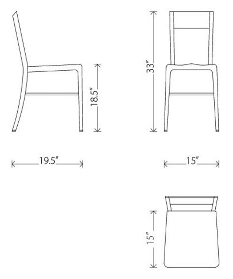 Standard Dining Chair Seat Height