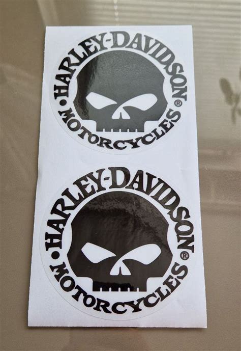Наклейка HARLEY DAVIDSON SKULL - купить по выгодным ценам в интернет ...