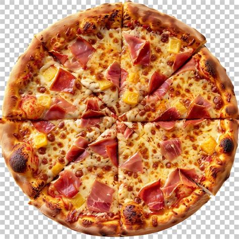 Premium Psd Hawaiian Pizza Png With Transparent Background