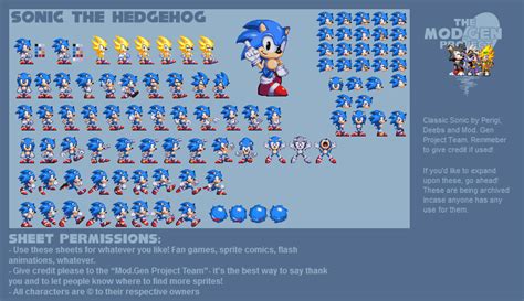 Sonic 3 Custom Sprite Sheet