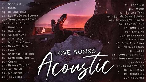 New Acoustic 2021 Palaylist Best English Acoustic Love Songs Cover Of