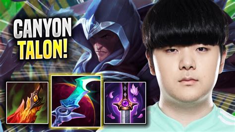 Canyon Is So Good With Talon Dk Canyon Plays Talon Jungle Vs Viego