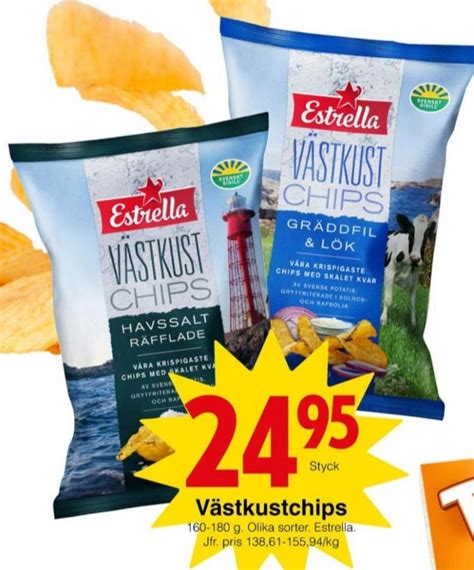 Estrella Västkustchips Chips Matöppet september 2023