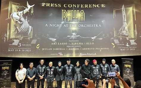 Konser Dewa A Night At The Orchestra Siap Digelar Di Solo Dan