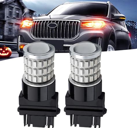 Amazon Crynod 2 PCS 3157 LED Car Brake Light Bulbs Super Bright