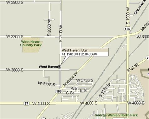 West Haven, Utah Map 3