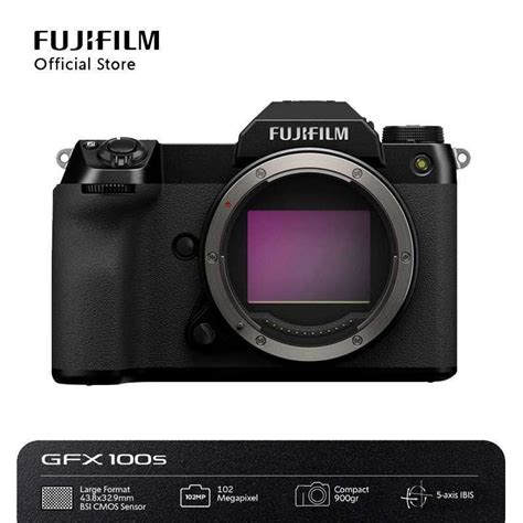 Jual Fujifilm GFX100s Body Only Kamera Mirrorless Medium Format GFX