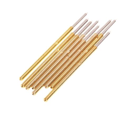 100 Pcs Spring Test Probe Pogo Pin P100 B1 Dia 1 36mm Length 33 35mm