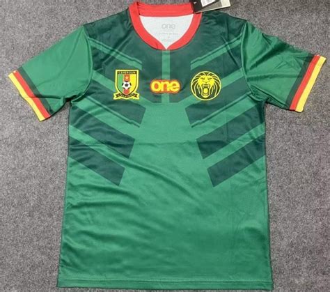 Super Cameroon soccer jersey CAN 2022