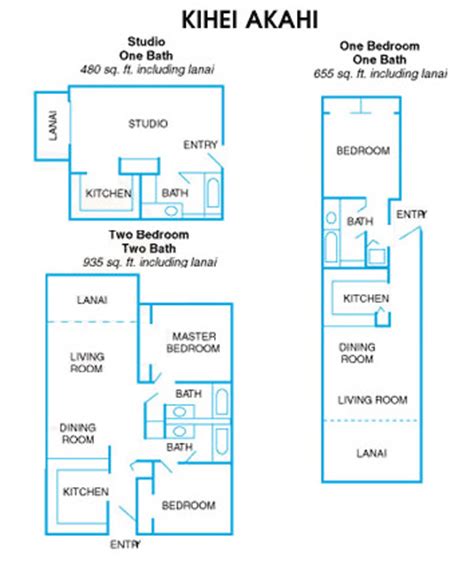 Kihei Akahi Condominium Resort; One bedroom and Two Bedroom Maui Condos