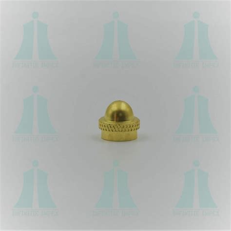 Golden Brass Dome End Caps At Best Price In Jamnagar Infinitie Impex