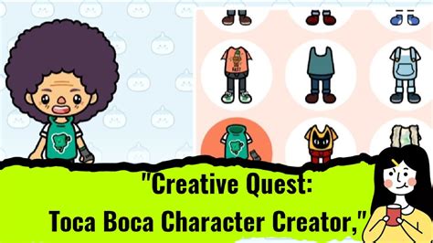 Toca Life World Character Quest Toca Boca Character Creator 🧒🏻👕👖🥾🥰🥰