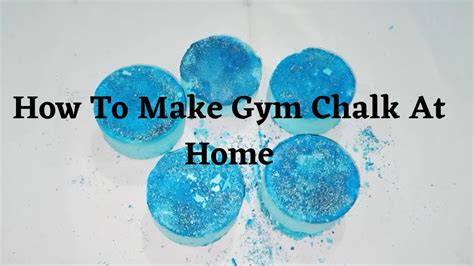 How To Make Gym Chalk Block At Home Tutorial Asmr Gymchalk