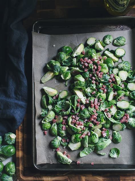 Ina Gartens Balsamic Roasted Brussels Sprouts With Pancetta The Clever Carrot