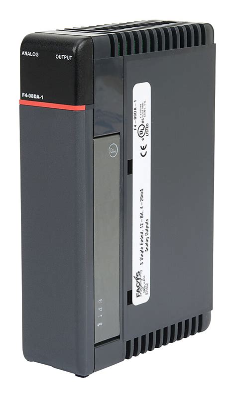 Analog Output Module: 8-ch, current (PN# F4-08DA-1) | AutomationDirect