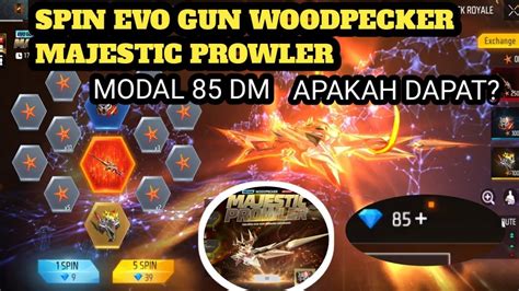 Spin Evo Gun Woodpecker Majestic Prowler Di Event Token Ring Free Fire