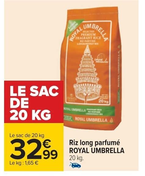 Promo Riz Long Parfum Royal Umbrella Kg Chez Carrefour