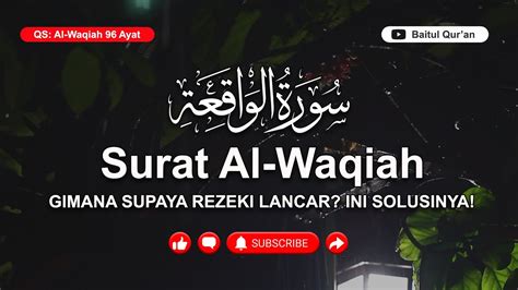 Murottal Surah Al Waqiah Dengan Hujan Di Malam Hari Membuat Tenang