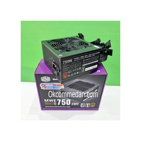 Power Supply Cooler Master Mwe Bronze V Watt Ok Computer