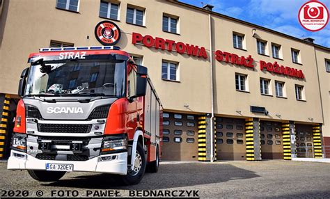 437 G 25 SRChem Scania P320 Szczęśniak Portowa Straż Pożarna ZMPG S