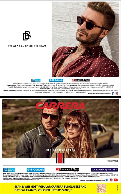 Carrera Eyewear By David Bickham Ad Advert Gallery