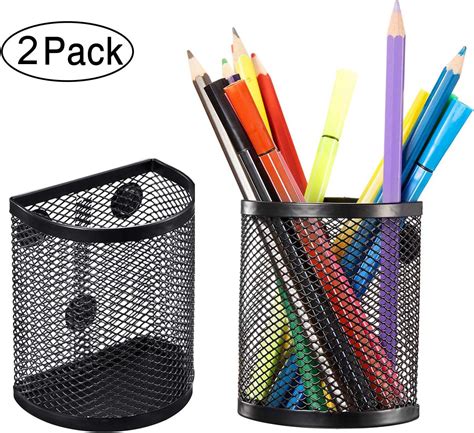 Amazon Magnetic Pencil Holder Mesh Storage Baskets With Magnets