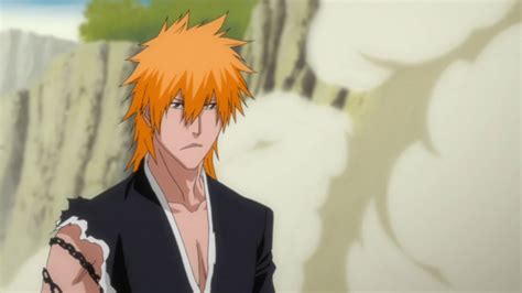 I Wish Ichigo After The Arrancar Saga Ended Grew His Long Hair Out Again He Looks So Cool With