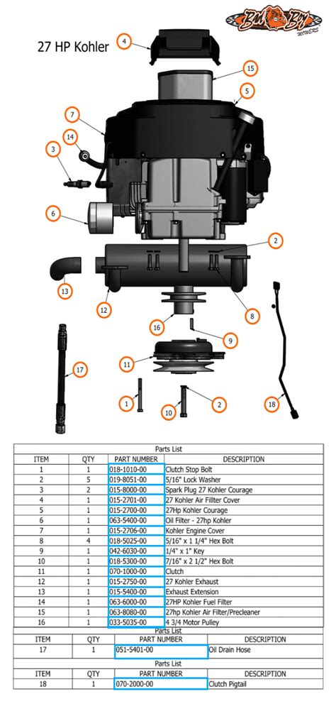 Kohler Engine Cc Diagram Kohler Diagram Engine Hp Sv