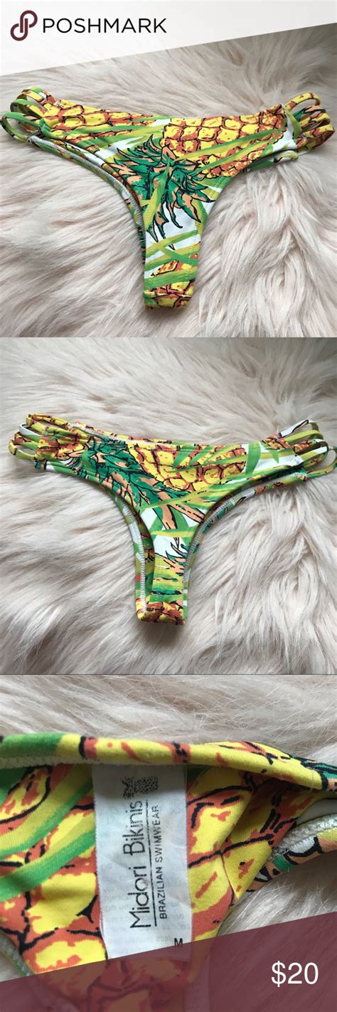 Midori Tropical Brazilian Bikini Bottoms Bikinis Brazilian Bikini Hot