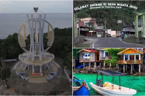 Pesona Desa Wisata Iboih Yang Miliki Tugu Kilometer Nol Indonesia Di