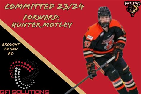 Wolverines Add Forward Hunter Motley Whitecourt Wolverines