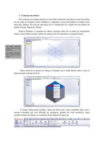 Solid works esboço 2d PDF