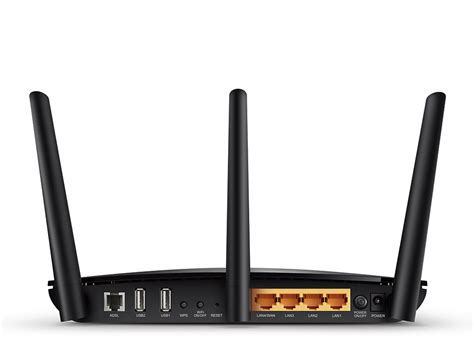 Modem Router Inalámbrico Doble Banda Gigabit Adsl2 Ac1200 Kroton