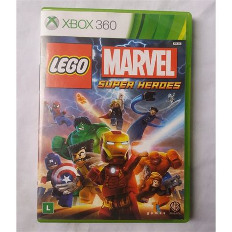 Lego Marvel Super Heroes Original Xbox 360 Físico Escorrega o Preço