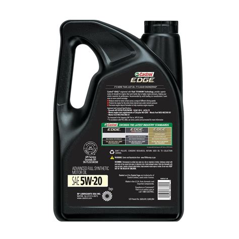 Castrol Edge Full Synthetic Engine Oil W Quart