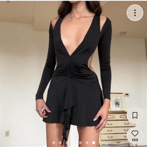 I AM GIA Dresses I Am Gia Black Sexy Cutout Backless Dress Poshmark