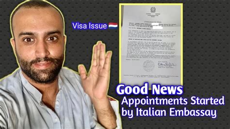 Islamabad Embassy Giving Appointment For Italy Study Visa 2023