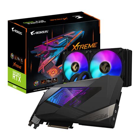 Vga การ์ดแสดงผล Gigabyte Aorus Rtx3080 Xtreme Waterforce 10gb Gddr6x Gv N3080aorusx W 10gd