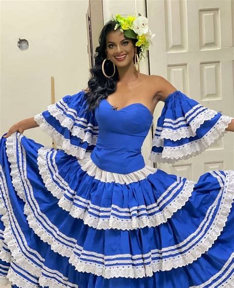 Honduras Kessy Dayana Bordas Rodríguez Folklorico Dresses Mexican