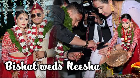 Bishal Weds Neesha Nepali Wedding Vlog Nepali Wedding In Usa