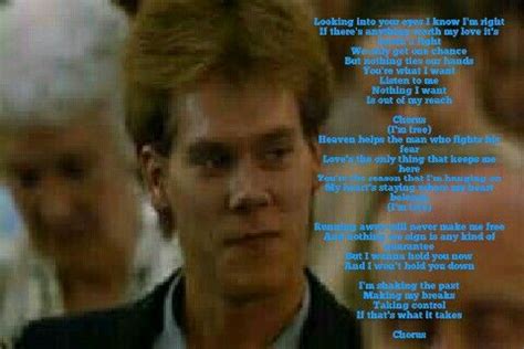 I'm Free (heaven help's the man) from the 1984 movie Footloose | Kevin ...