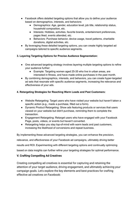 Mastering Facebook Ads- A Comprehensive Guide | PDF