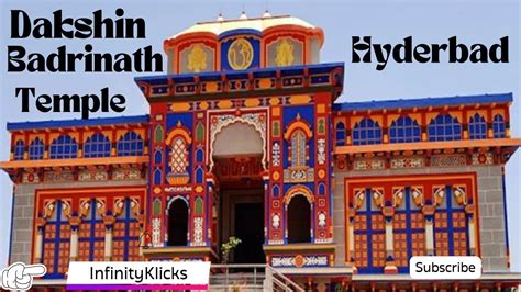 Dakshin Badrinath Temple Hyderabad Badrinath Temple Hyderabad