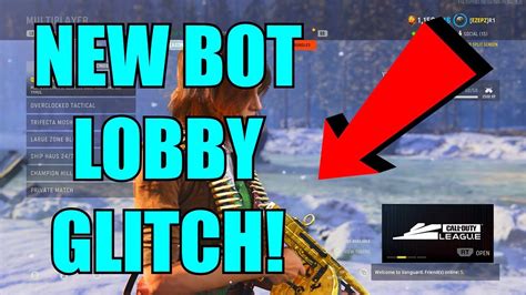 Vg Lobby Glitch Vanguard Lobby Glitch How To Create