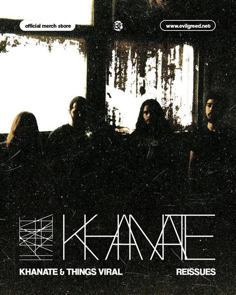 Khanate Reissues Available Now Evil Greed