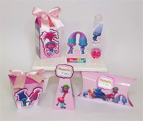 Kit Festa Trolls Elo7 Produtos Especiais