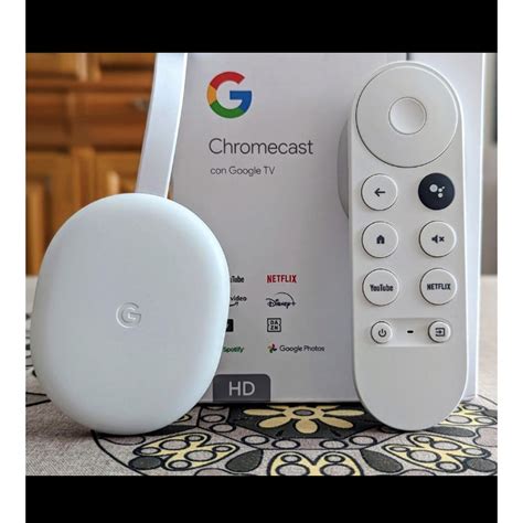 Novo Chromecast 4 Hd Full Hd Controle Google Tv Original Shopee