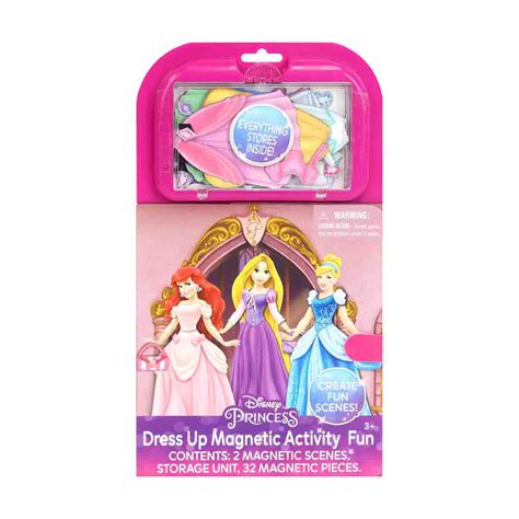 Disney Princess Dress Up Magnetic Activity Fun Kit